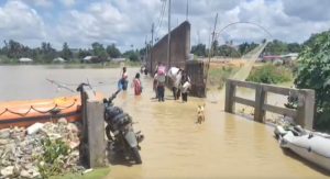 আগৰতলা হাওৰা নদীৰ ঢৌত ১০০০তকৈ অধিক লোক প্লাৱনগ্ৰস্ত
