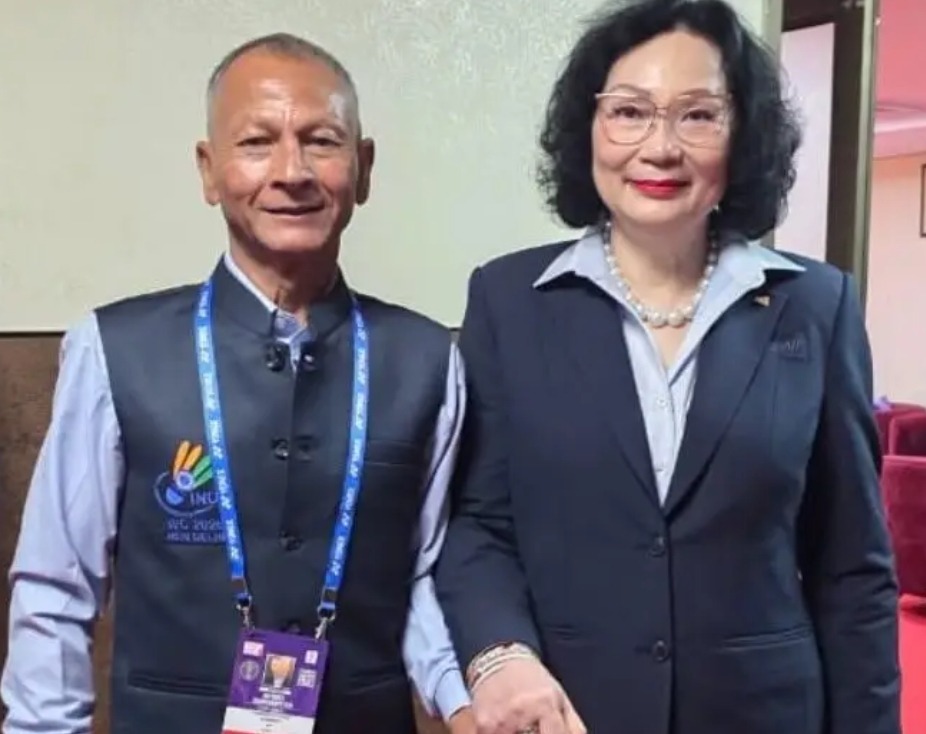 মেঘালয়ত বেডমিণ্টন উন্নয়নৰ বাবে BWFৰ সহযোগিতা বিচাৰিলে MSBA উপাধ্যক্ষই