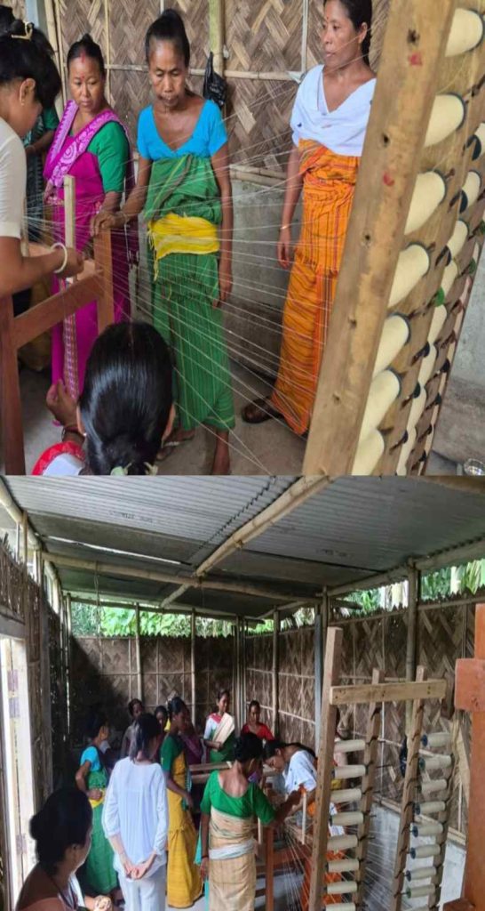 মানস ৰাষ্ট্ৰীয় উদ্যানৰ কাষত আধুনিক তাঁত প্ৰযুক্তিৰ প্ৰশিক্ষণ, উপকৃত ২০গৰাকী মহিলা বয়নশিল্পী