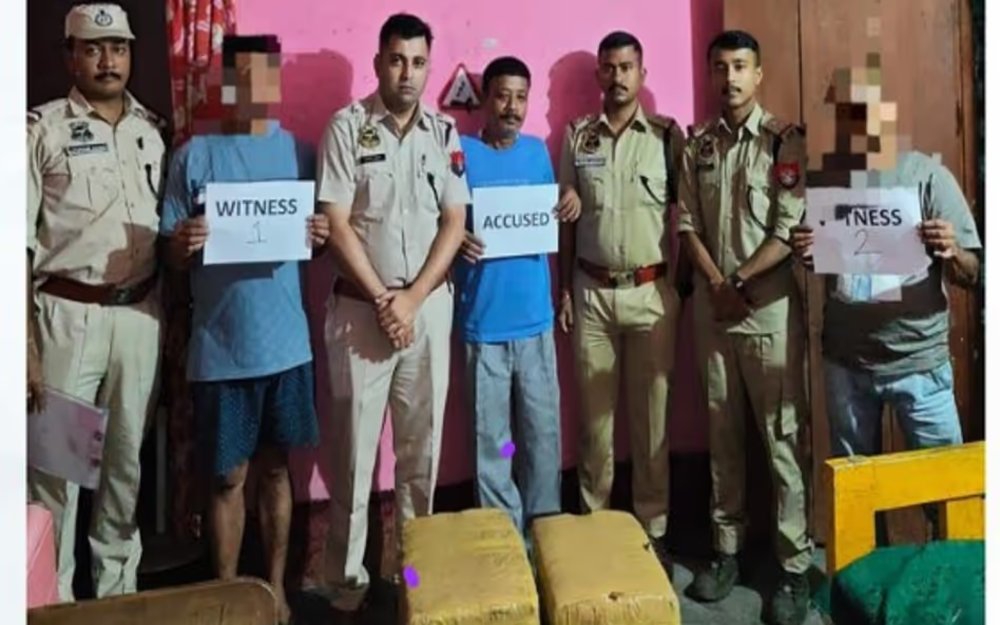 যোৰাবাটত ৬০ কেজি গাঞ্জা জব্দ, নগাঁৱৰ এজন গ্ৰেপ্তাৰ