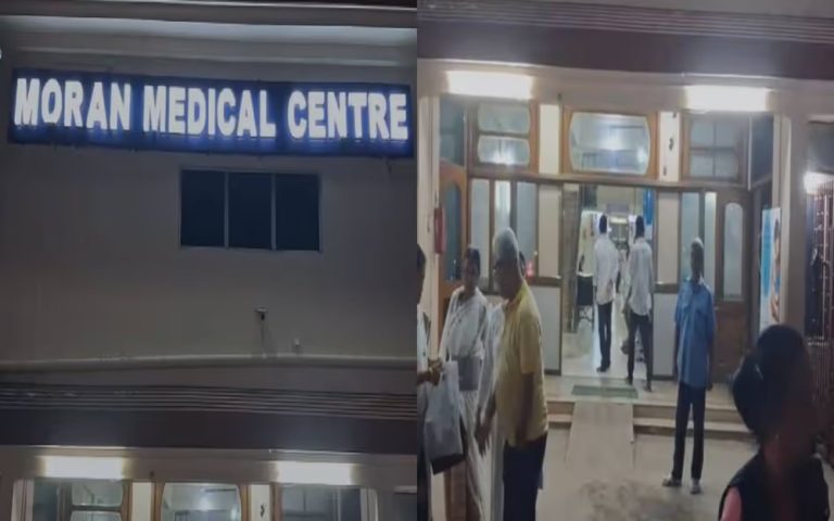 মৰাণত দুৰ্গাপূজা চাই উভতাৰ পথত বাইক দুৰ্ঘটনা, এজনৰ মৃত্যু