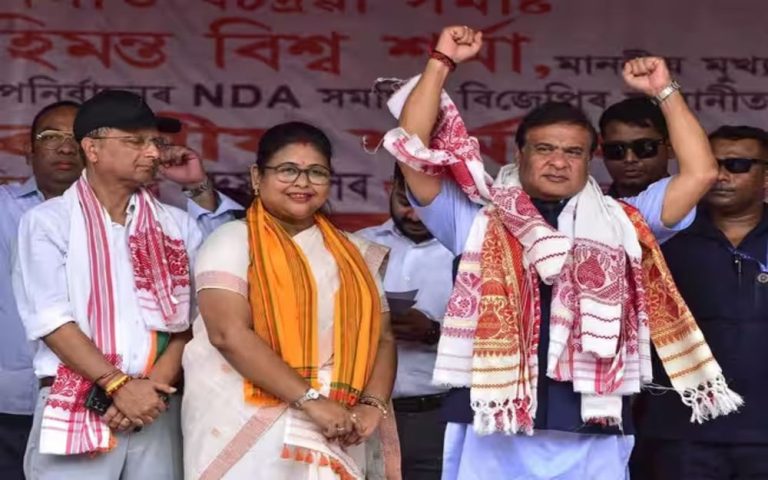 নগাঁও উপ-নিৰ্বাচনত NDAৰ শেষ পৰ্যায়ৰ জোৰদাৰ প্ৰচাৰ