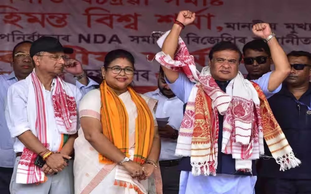 নগাঁও উপ-নিৰ্বাচনত NDAৰ শেষ পৰ্যায়ৰ জোৰদাৰ প্ৰচাৰ