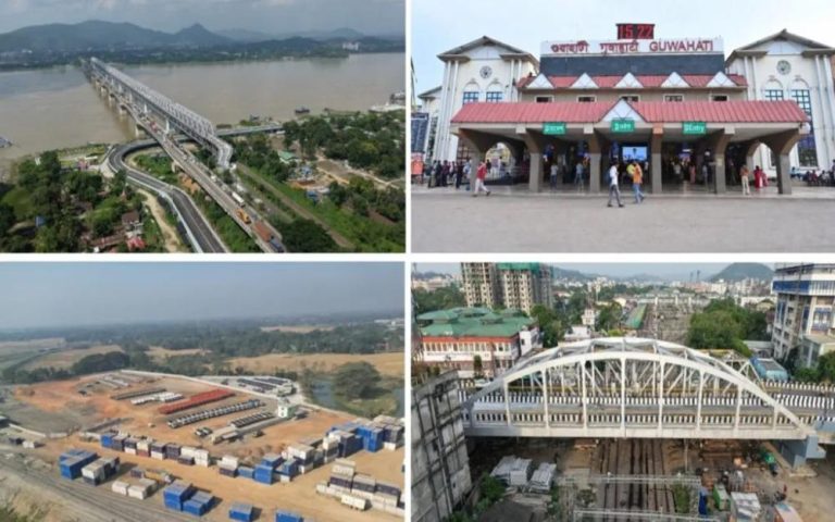 গুৱাহাটীৰ ৰে’ল যোগাযোগত বৃহৎ উন্নয়ন